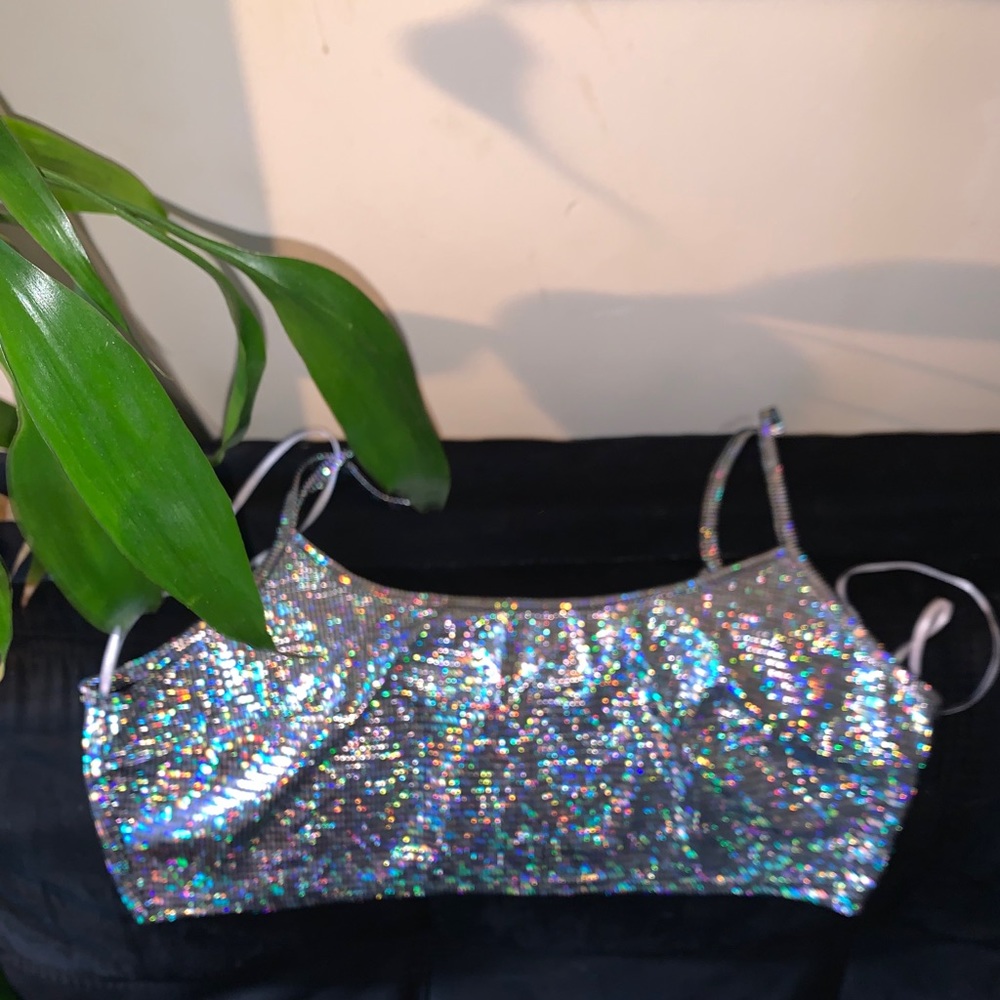 Disco Crop Top